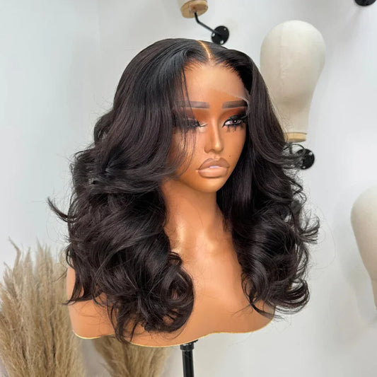 13x4 Body wave wig 16 inch  (200%)