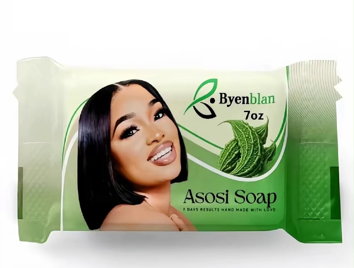 Byenblan Asosi Herbal Bath Soap – Cleansing & Purifying Bar (1 pc)